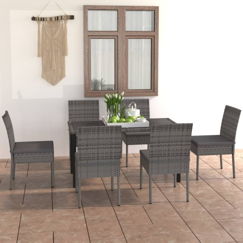 stradeXL 7 Piece Outdoor...