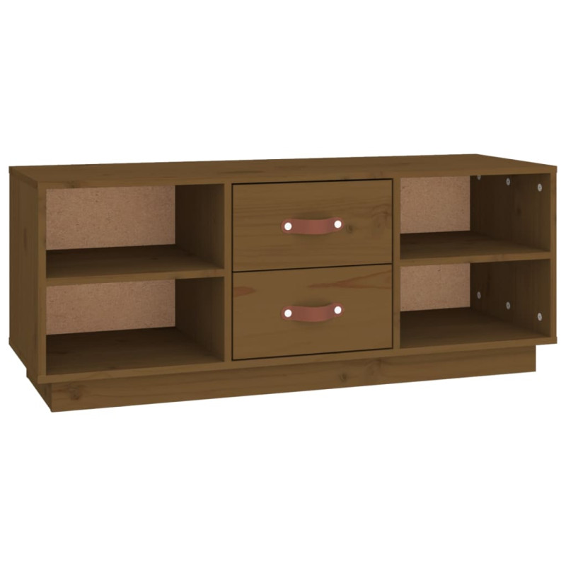 stradeXL TV Cabinet Honey...