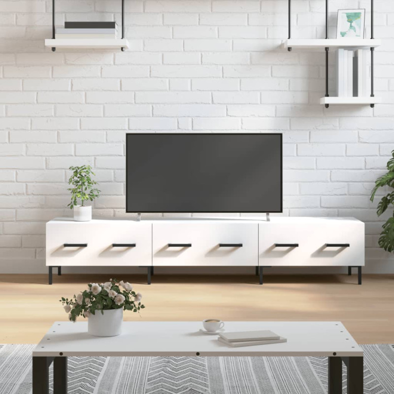 stradeXL TV Cabinet White...