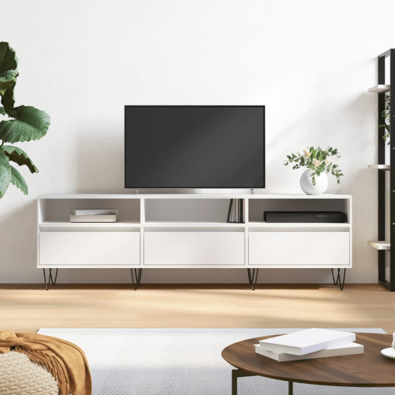 stradeXL TV Cabinet White...