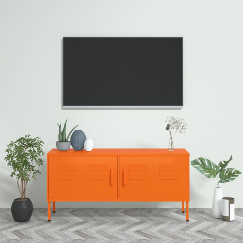 stradeXL TV Cabinet Orange...