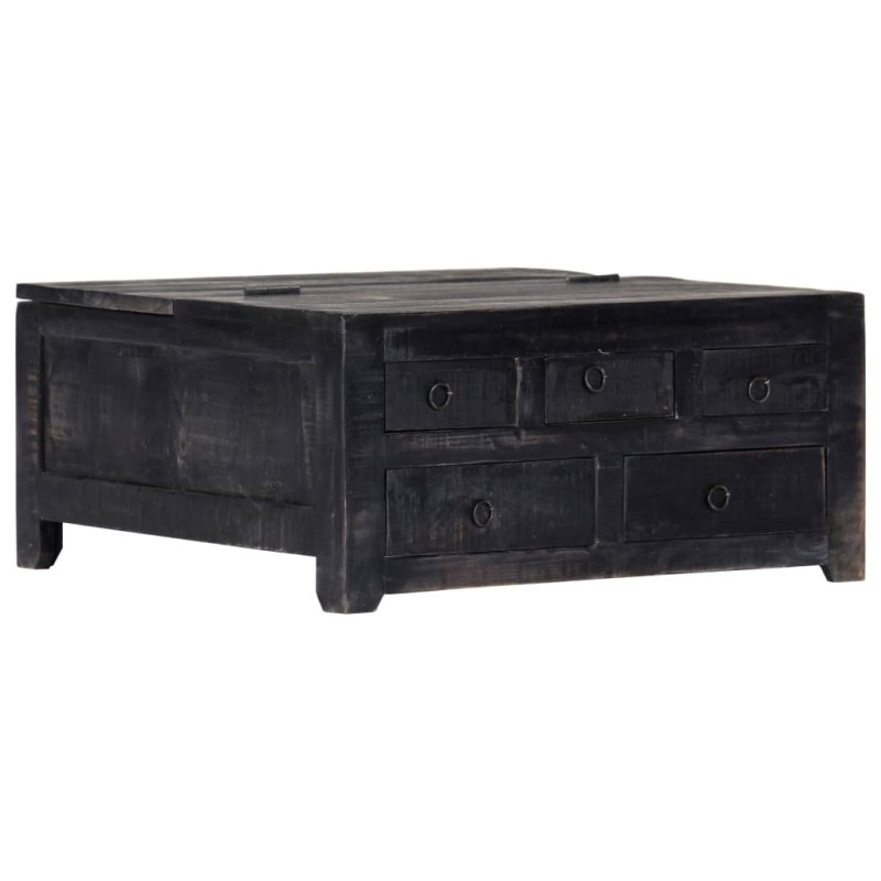 stradeXL Coffee Table Black...