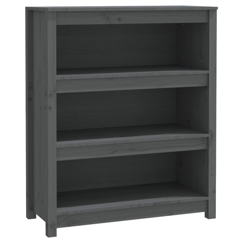 stradeXL Book Cabinet Grey...