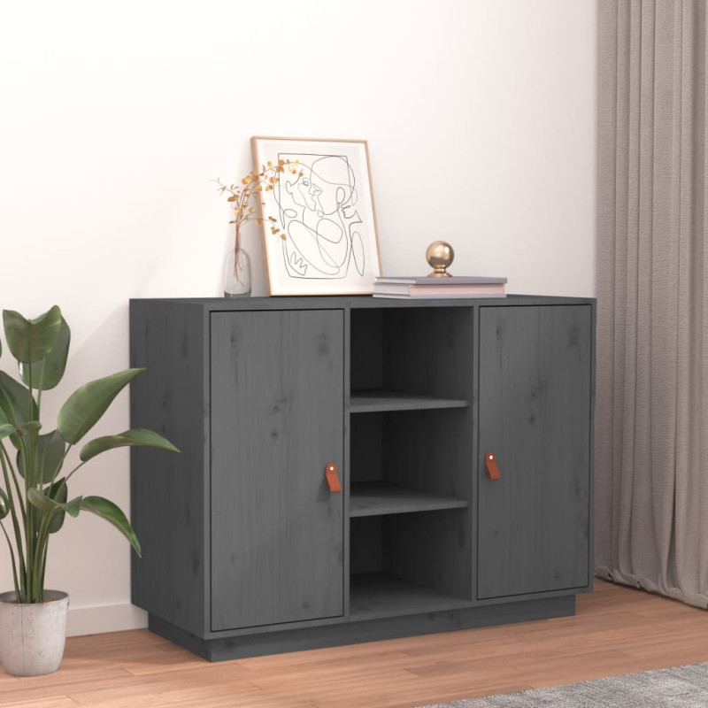 stradeXL Sideboard Grau...