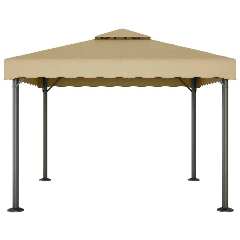 stradeXL Pavillon Taupe 3x3...