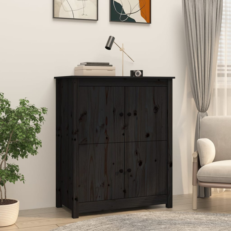 stradeXL Sideboard Black...