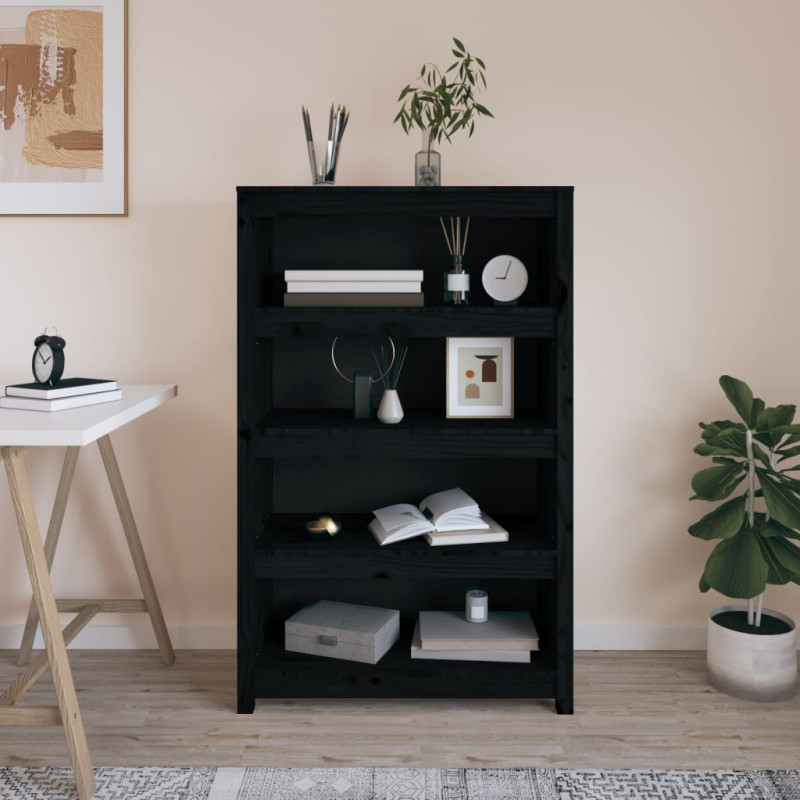 stradeXL Book Cabinet Black...