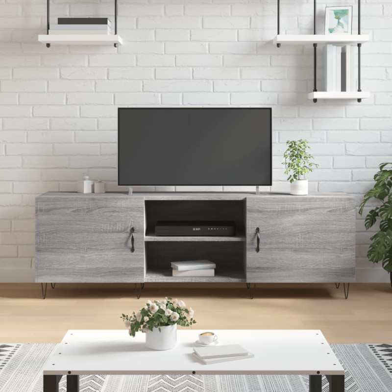 stradeXL TV Cabinet Grey...