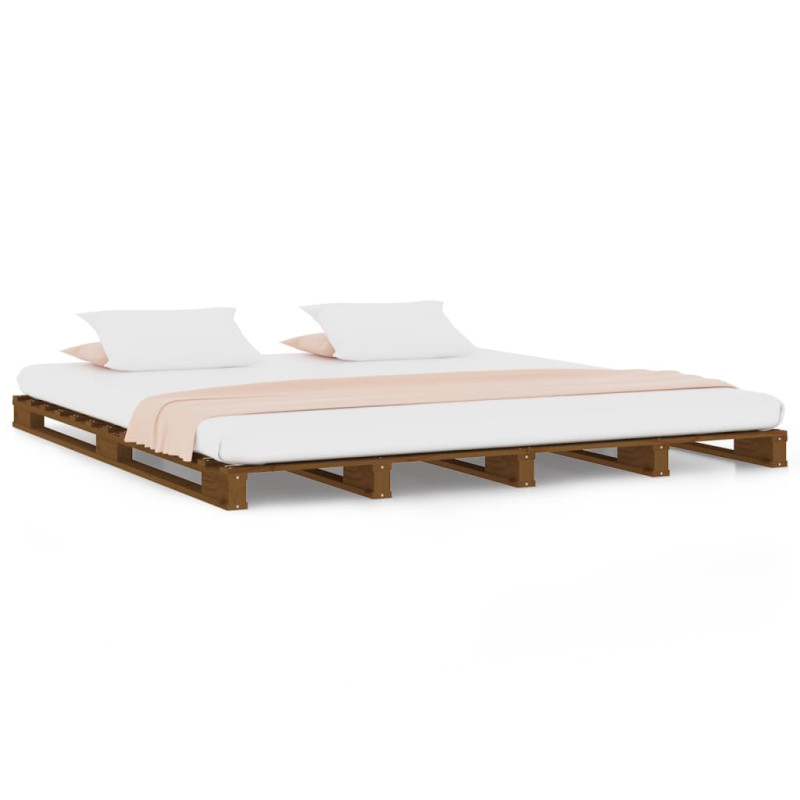 stradeXL Pallet Bed without...