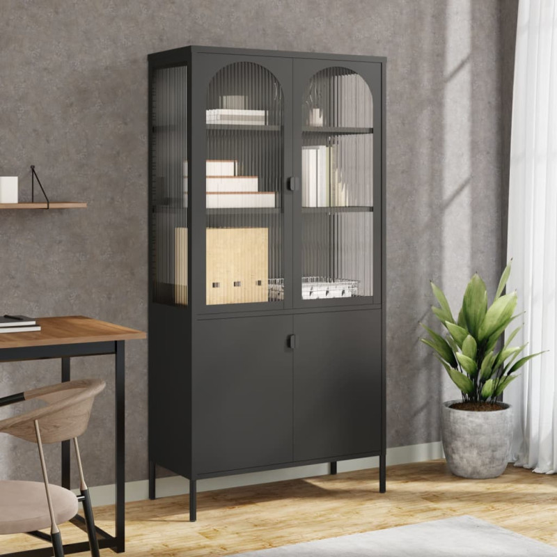 stradeXL Highboard Black...