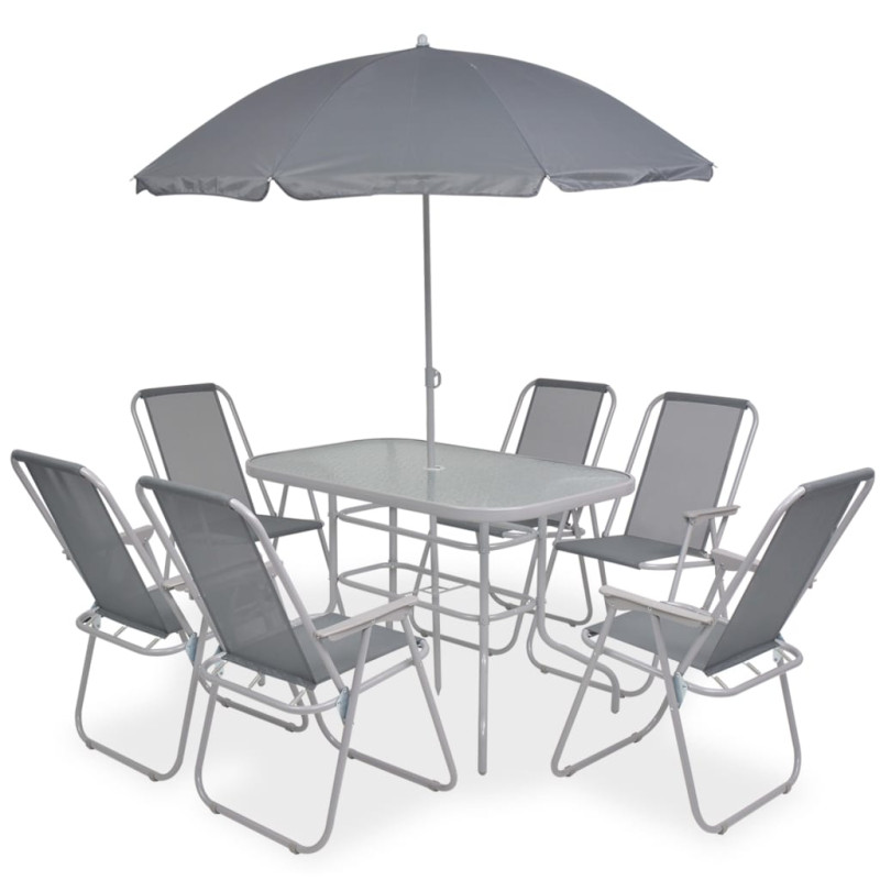 stradeXL 8 Piece Outdoor...