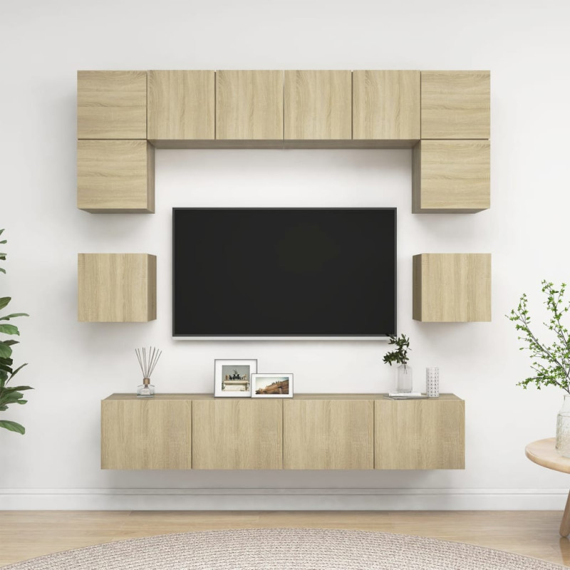 stradeXL 8 Piece TV Cabinet...