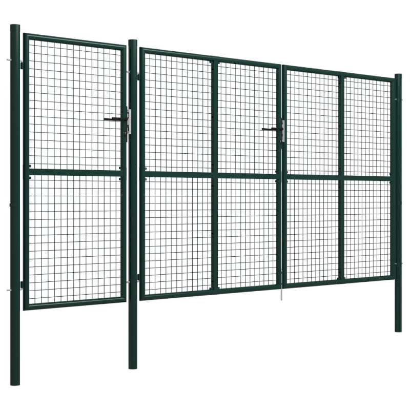 stradeXL Garden Gate Steel...