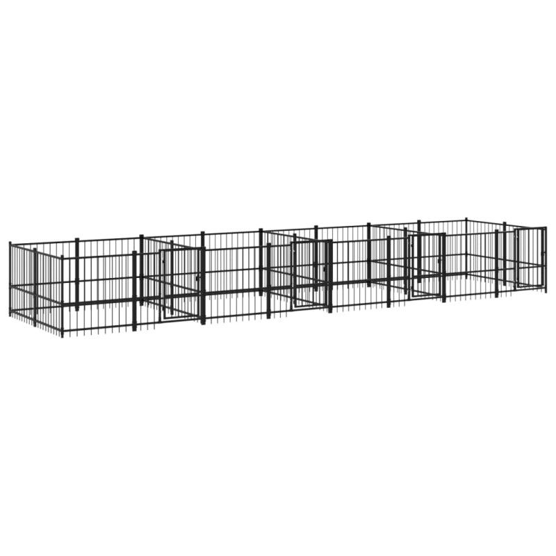 stradeXL Outdoor Dog Kennel...