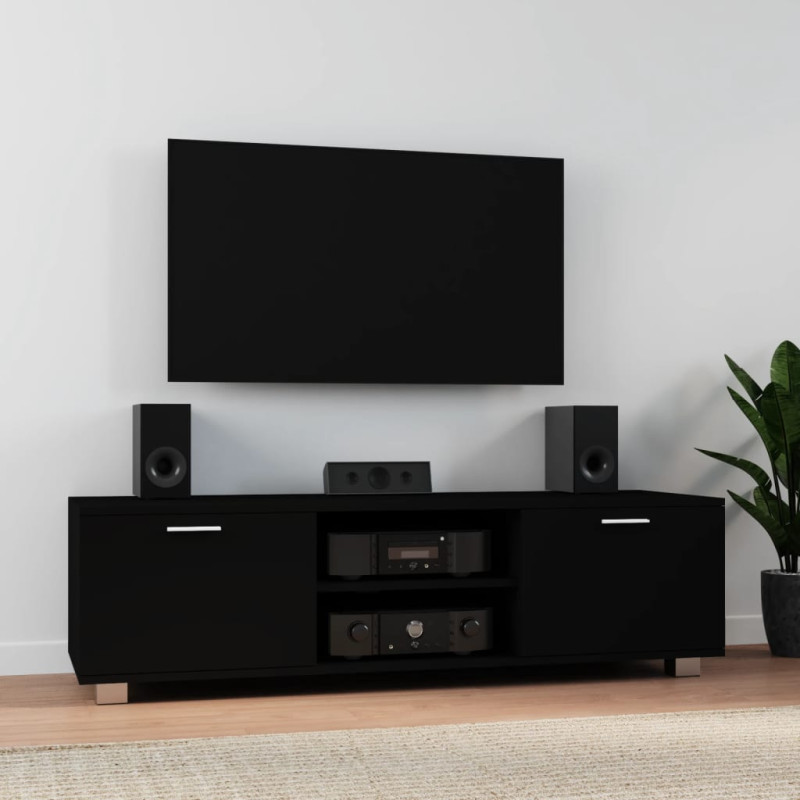 stradeXL TV Cabinet Black...