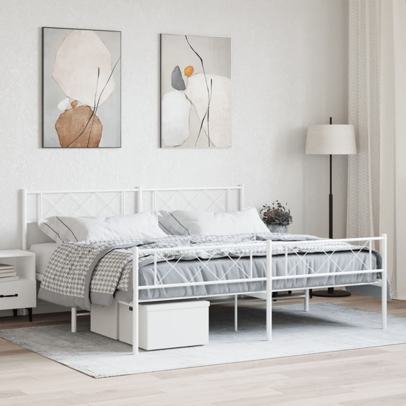 stradeXL Metal Bed Frame...