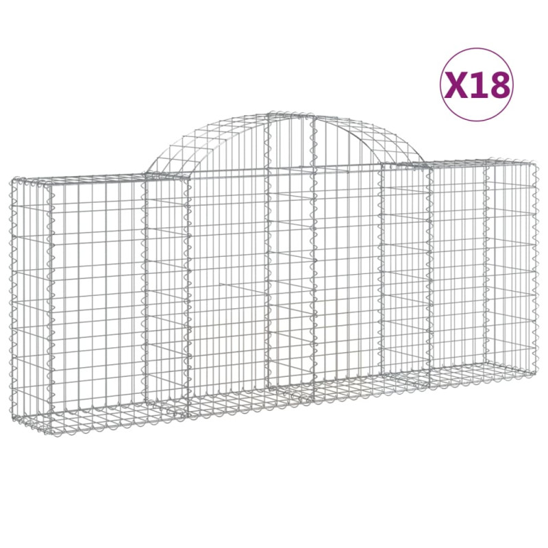 stradeXL Arched Gabion...