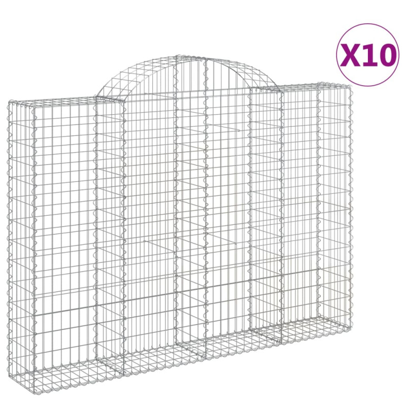 stradeXL Arched Gabion...