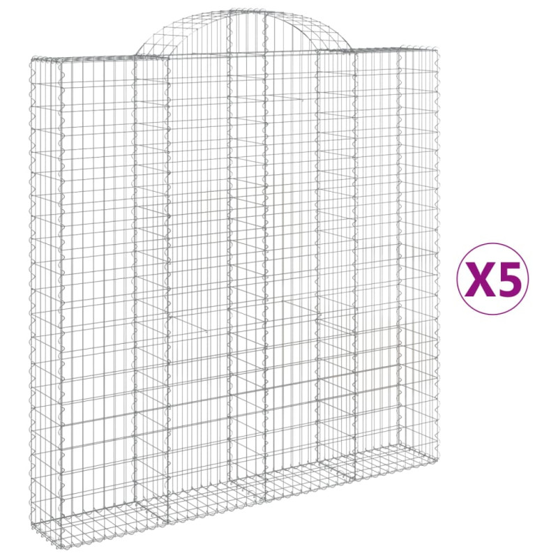 stradeXL Arched Gabion...