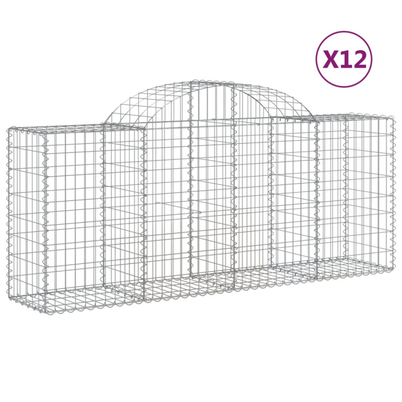 stradeXL Arched Gabion...