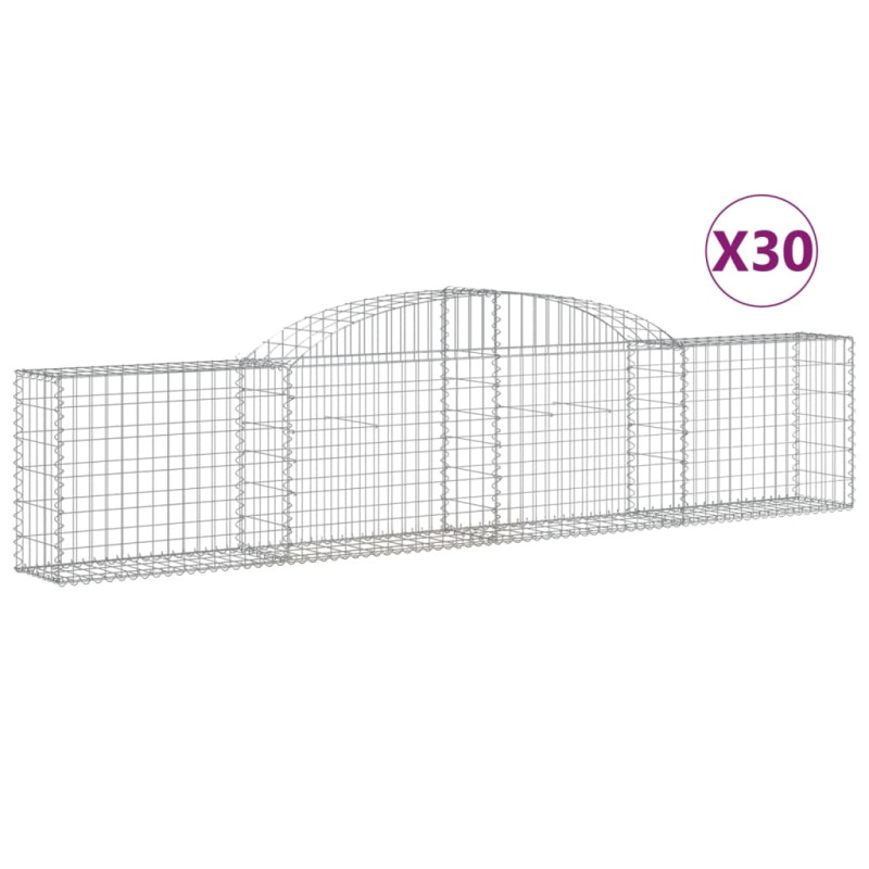 stradeXL Arched Gabion...