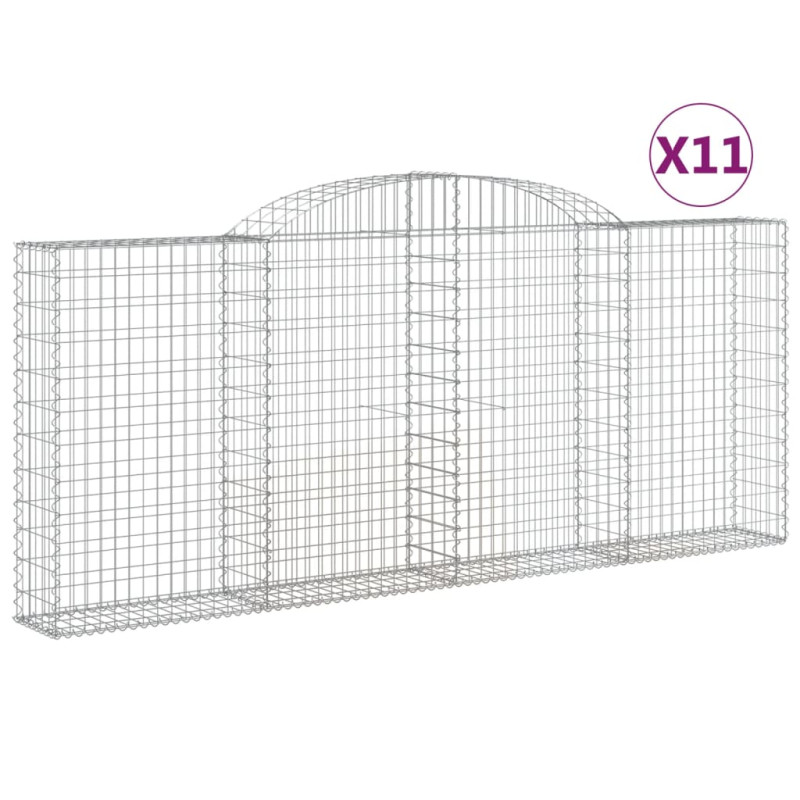 stradeXL Arched Gabion...