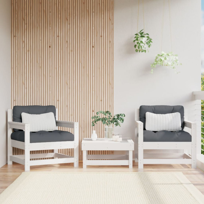 stradeXL Garden Chairs with...