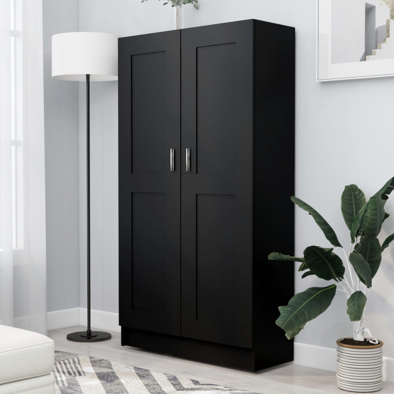 stradeXL Book Cabinet Black...