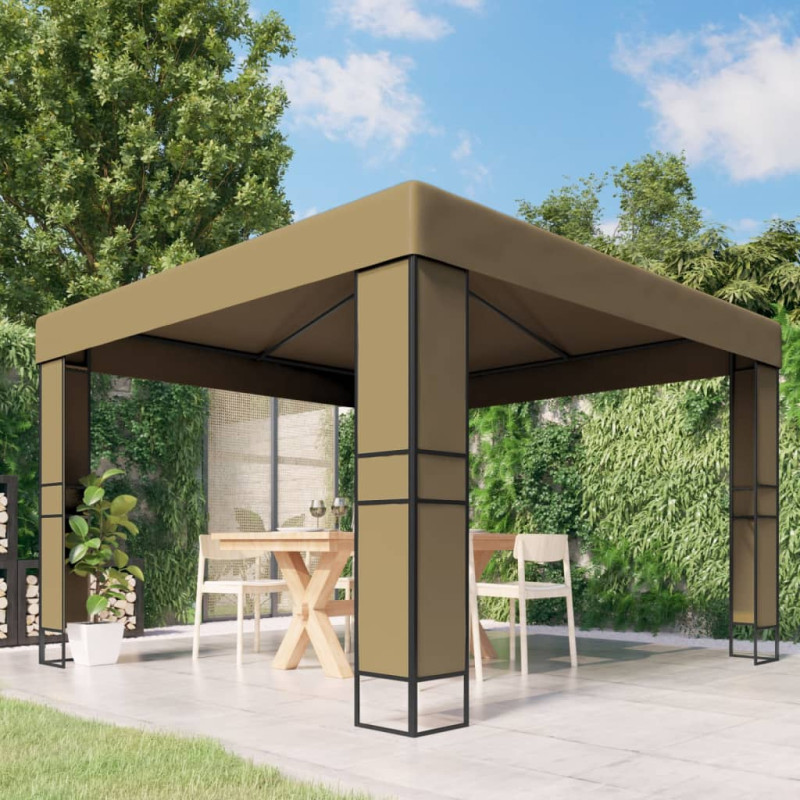 stradeXL Gazebo with Double...