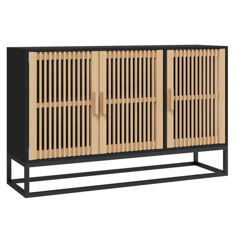 stradeXL Sideboard Schwarz...