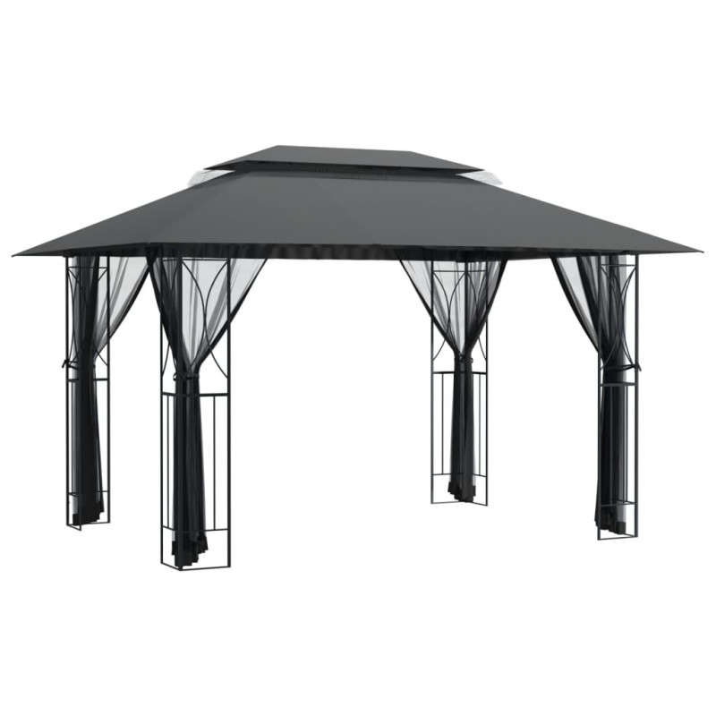 stradeXL Gazebo with...