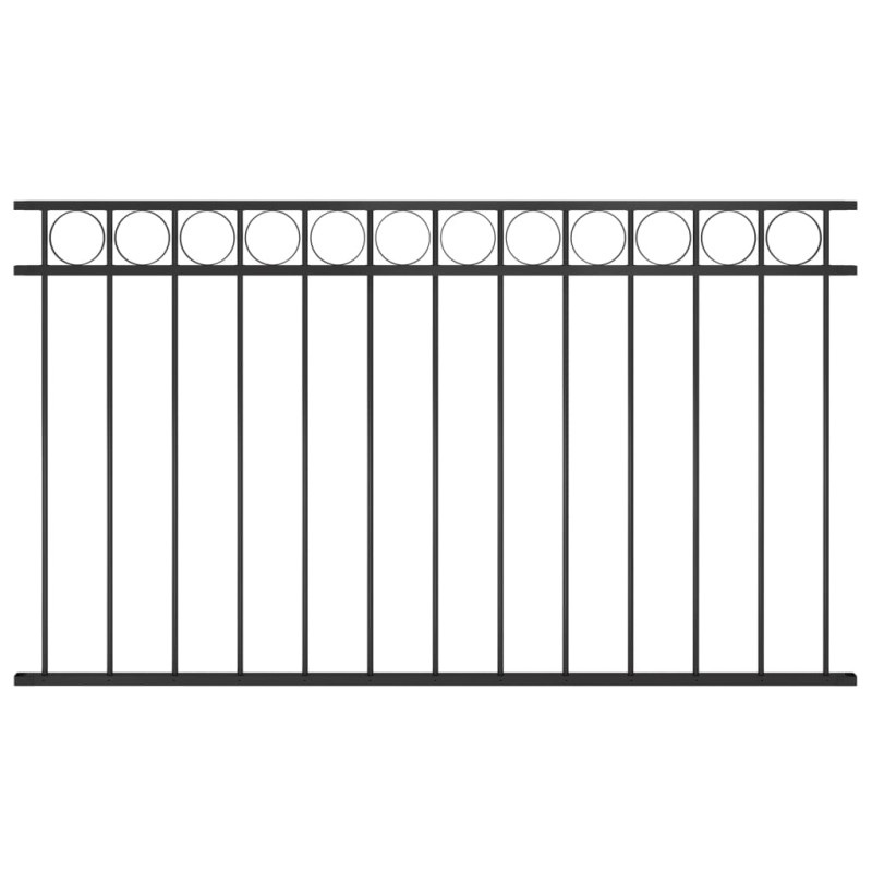 stradeXL Fence Panel Steel...