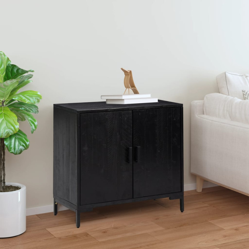 stradeXL Sideboard Schwarz...