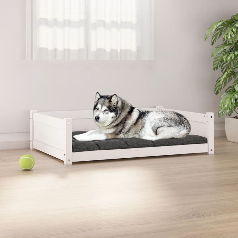 stradeXL Dog Bed White...