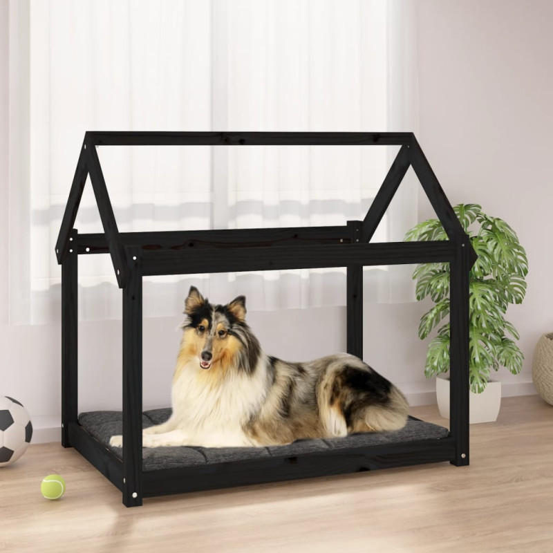 stradeXL Dog Bed Black...