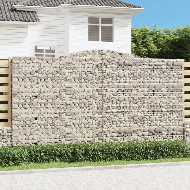 vidaXL Arched Gabion Basket...