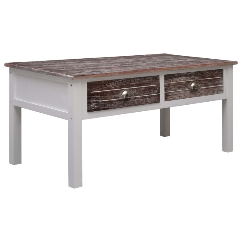 stradeXL Coffee Table Brown...