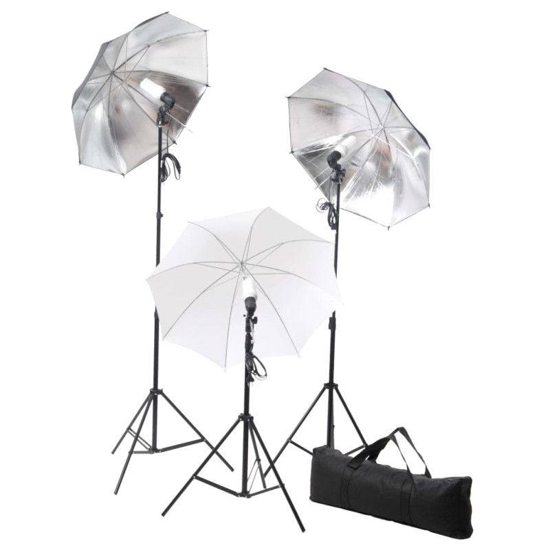 stradeXL Fotostudio-Set mit...