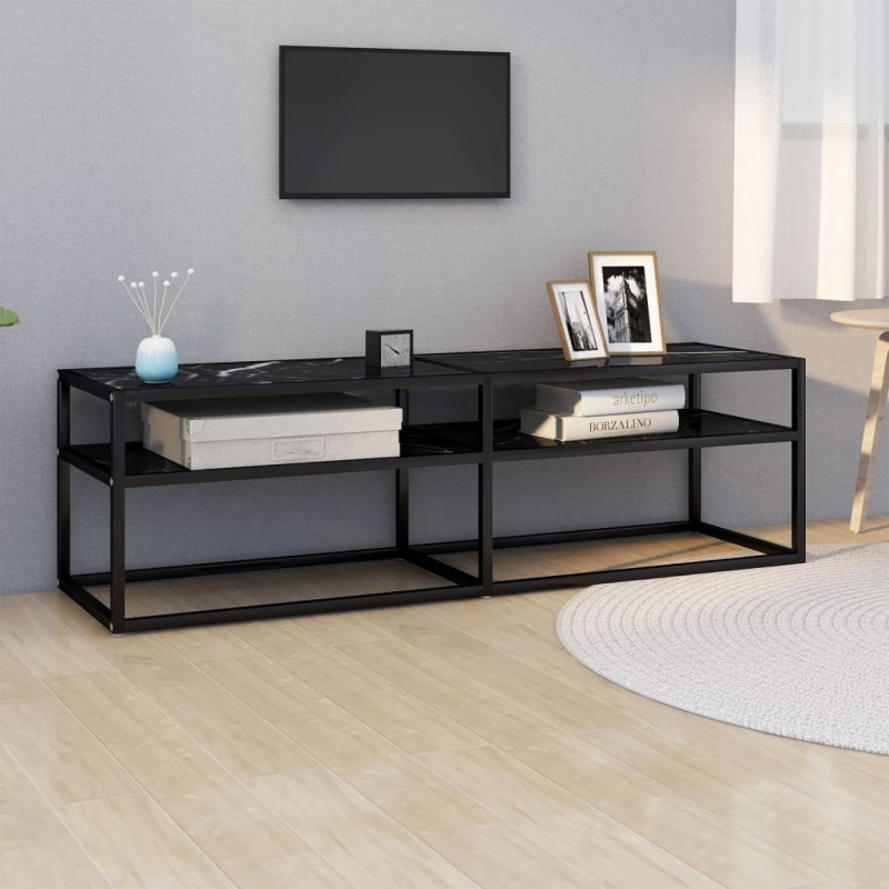 stradeXL TV Cabinet Black...