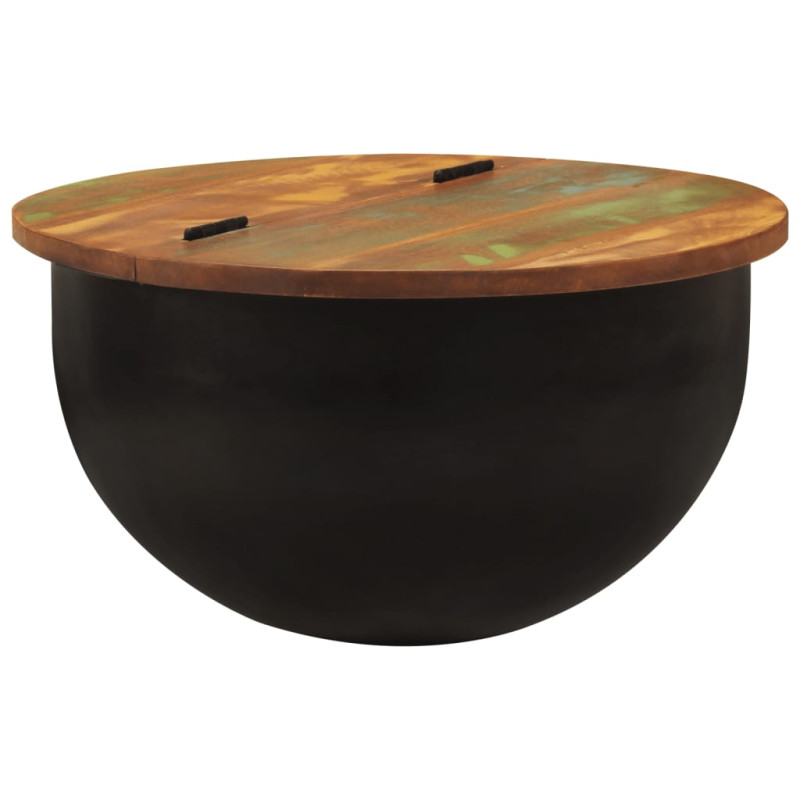 stradeXL Coffee Table Black...