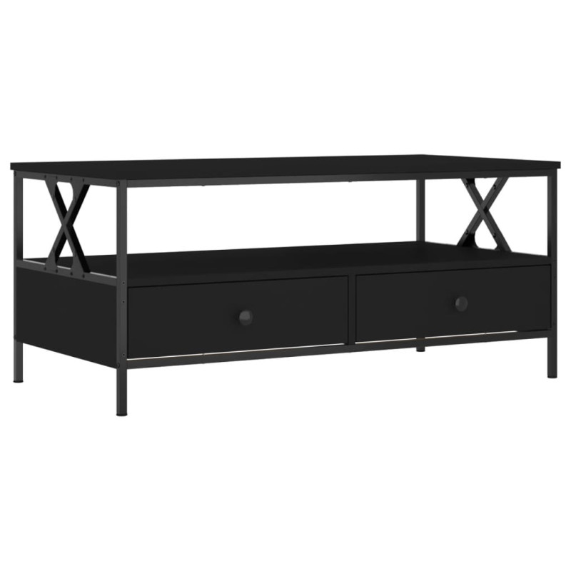 stradeXL Coffee Table Black...