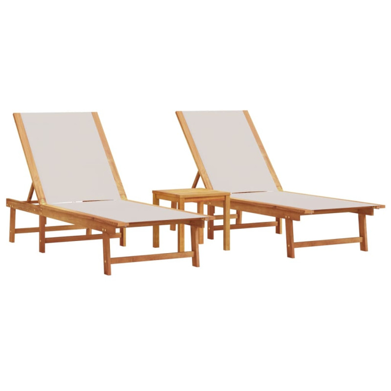 stradeXL Sun Loungers 2 pcs...