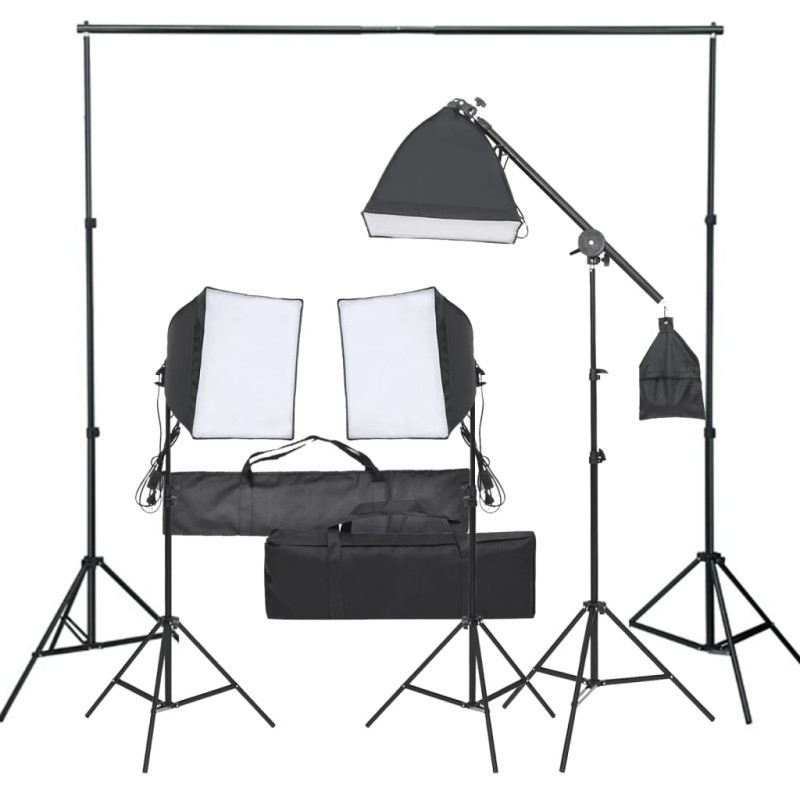 stradeXL Fotostudio-Set mit...