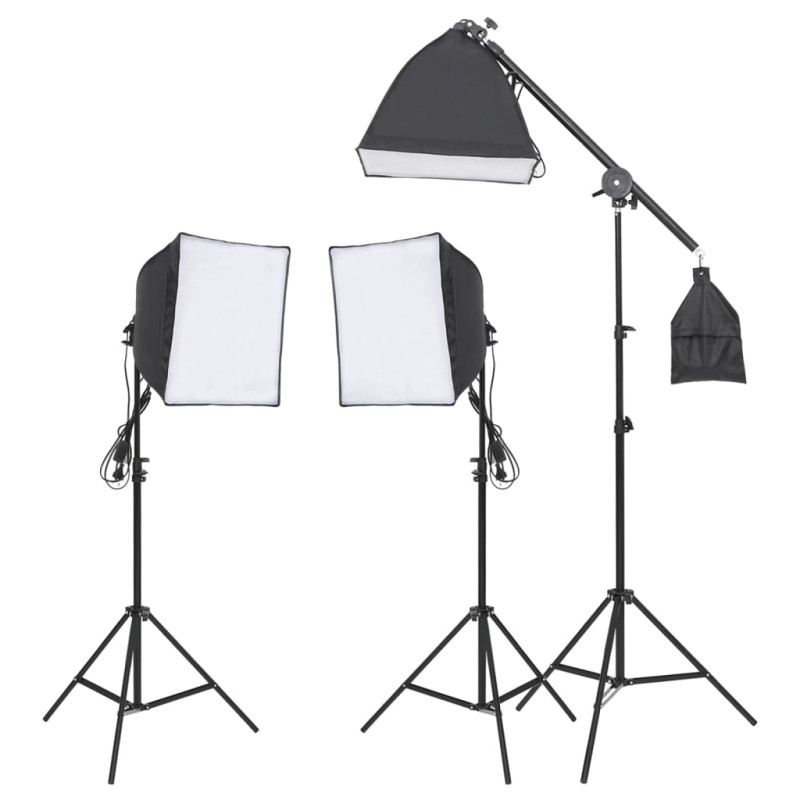 stradeXL Fotostudio-Set mit...