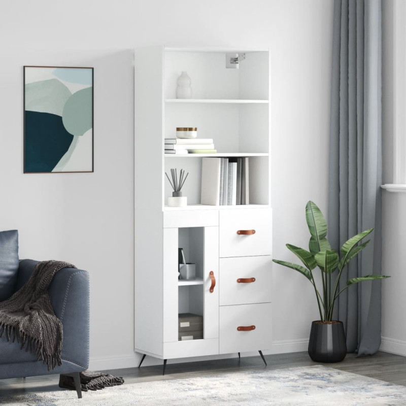 stradeXL Highboard White...