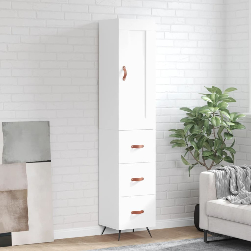 stradeXL Highboard White...