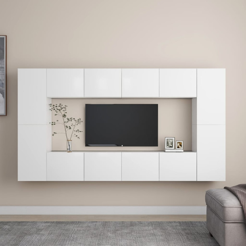 stradeXL 8 Piece TV Cabinet...