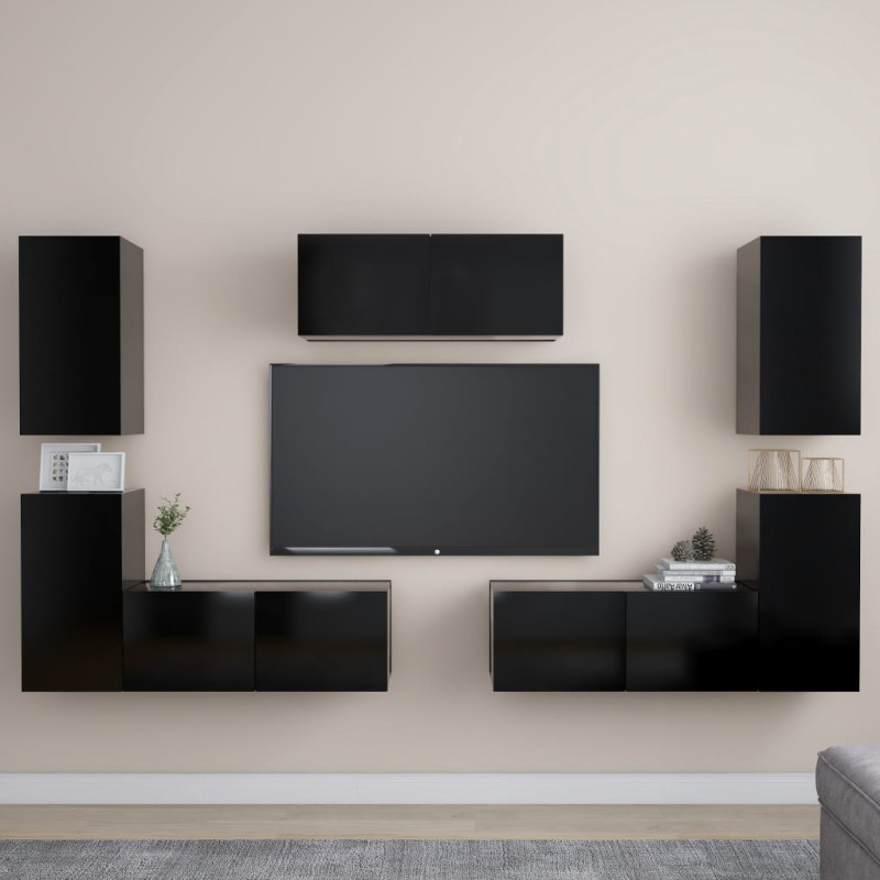 stradeXL 7 Piece TV Cabinet...