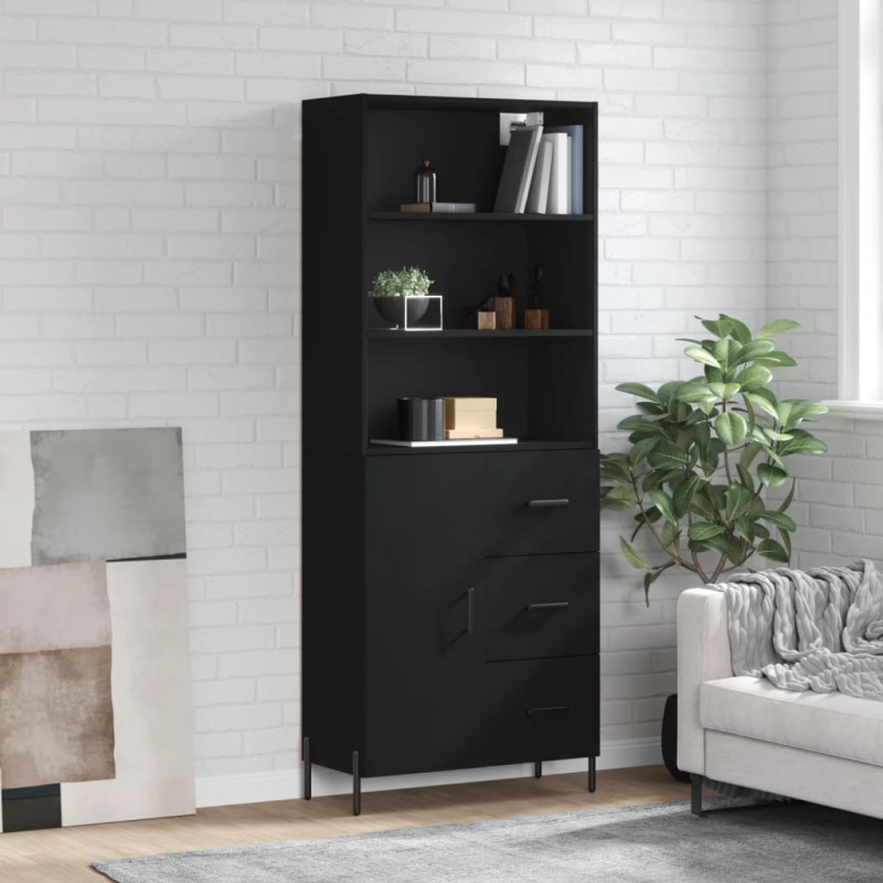 stradeXL Highboard Black...