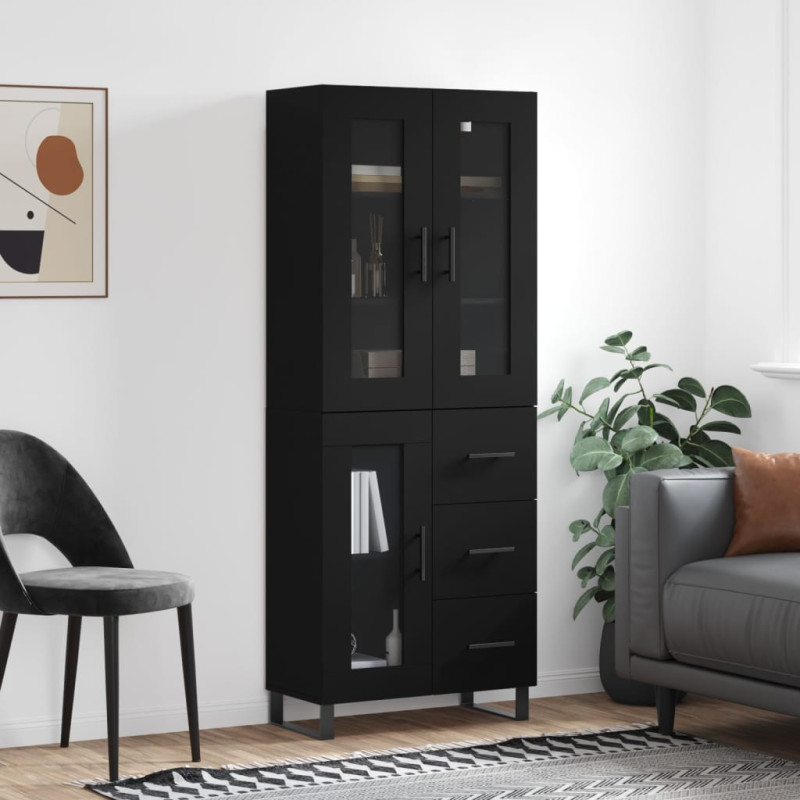 stradeXL Highboard Black...